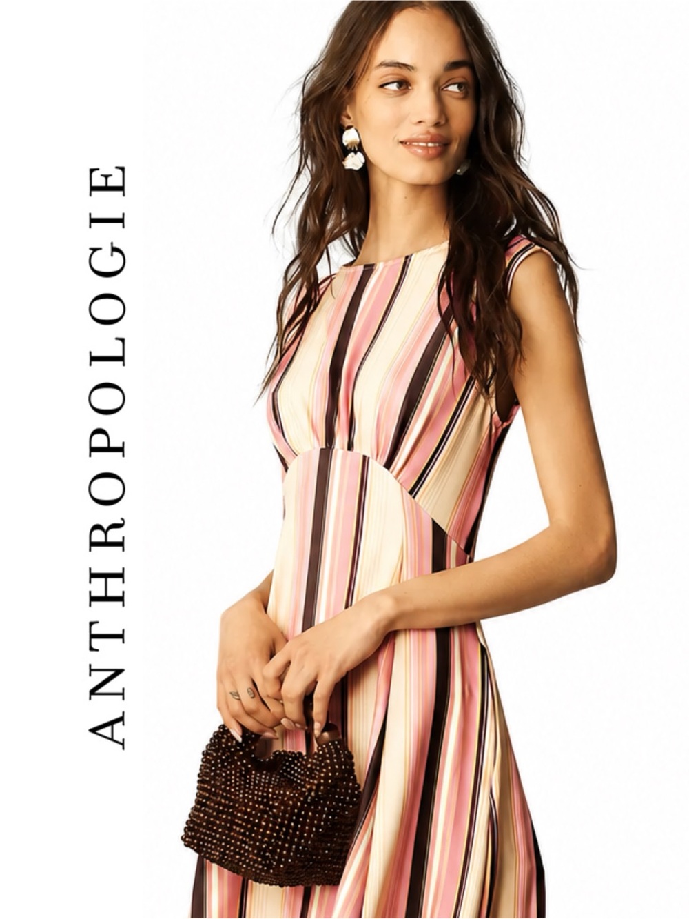 Anthropologie Sabine Knit Midi Dress by Maeve